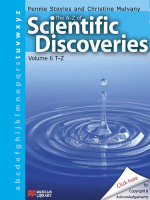 cover image of The A-Z of Scientific Discoveries: Volume 6 T-Z